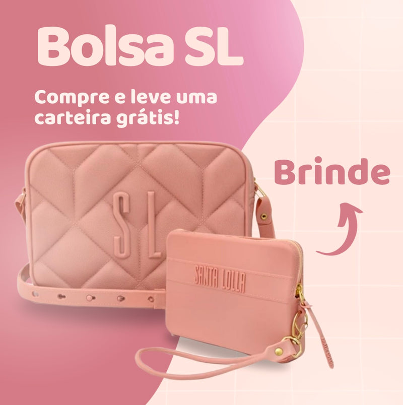 Bolsa SL + Brinde Carteira │ Envio Grátis