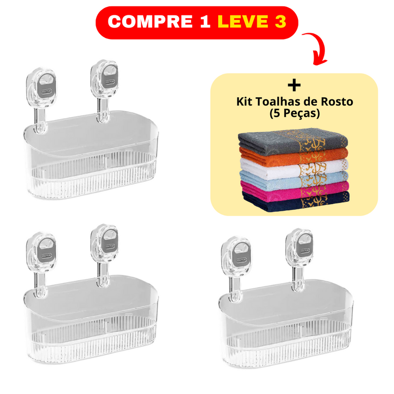 [Compre 1 Leve 3] Suporte Multiuso Plush | Liquidação 65% de Desconto | Últimas unidades em estoque