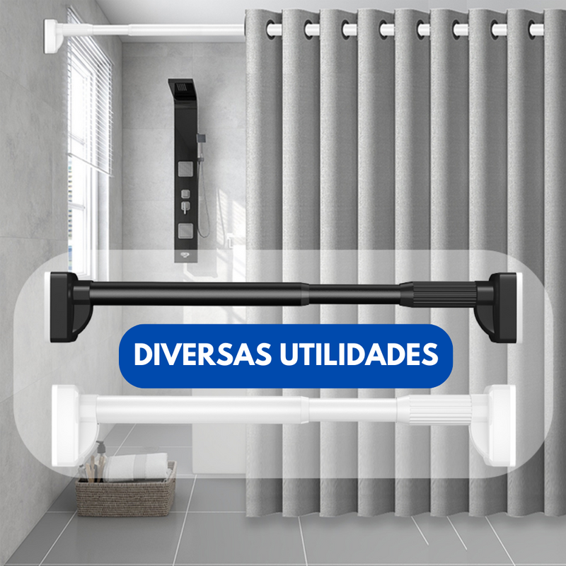 [Compre 2 Leve 4] Varal Multiuso Retrátil - 6 Metros de Abertura Cada + Brinde