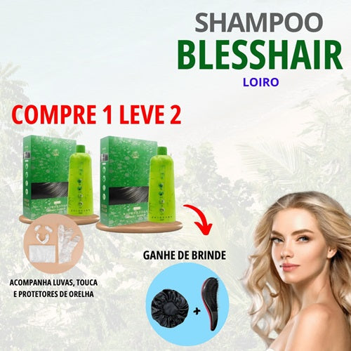 Kit 2 Shampoo Natural Hair 500ml + Frete Grátis + 5% de Desconto via PIX