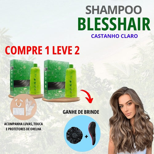 Kit 2 Shampoo Natural Hair 500ml + Frete Grátis + 5% de Desconto via PIX